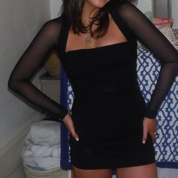 Dress Exposed Black (S/M) main image 1